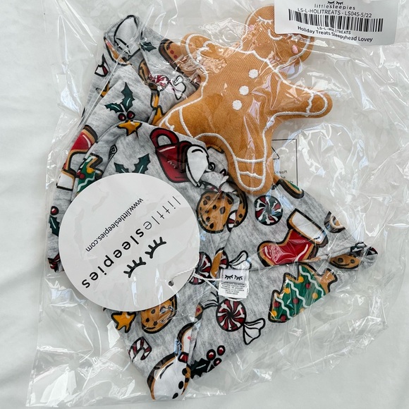 Little Sleepies Other - NWT NIB Little Sleepies Holiday Treats Sleepyhead Lovey